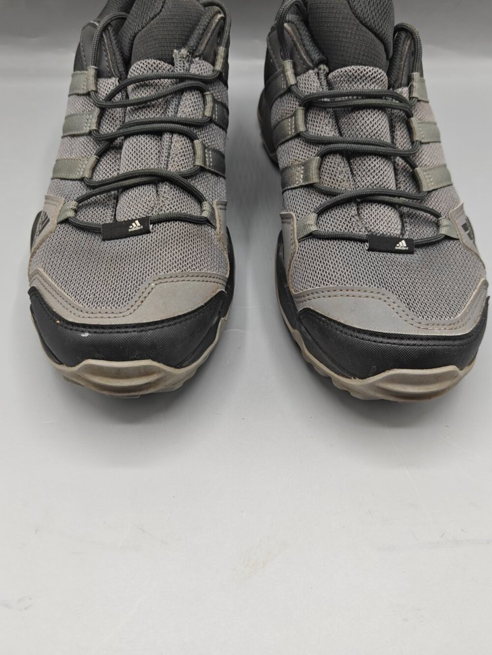 Adidas Terrex AX2R CM7728 Men's 9 Gray Black Trail Hiking Shoes Sneakers - Picture 3 of 12